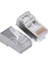 Modüler Fiş Konnektörü RJ45 Cat6 8P8C Korumalı Telli Sıkma 50PCS (Yurt Dışından) 4