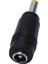 Sarı Uç 4.0x1.7 mm Erkek Fiş - 5.5x2.1mm Dişi Jak Dc Güç Konektörü Siyah (Yurt Dışından) 4