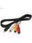 Sony Dcr-Ip5/e DCR-PC55/E PC55W DCR-HC1000/E Için 3xav A/v Tv Ses Video Kablosu (Yurt Dışından) 2