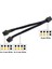 Gpu 8 Pinli Splitter Güç Uzatma Kablosu-2*8-Pin Gpu'dan Çift Pcı-E 8 Pinli Splitter Adaptör Kablosu-Siyah (Yurt Dışından) 2