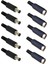 5 Çift (10 Adet) 2.1x5.5mm Erkek Dişi Dc Güç Fişi Soket Jak Konnektör Paketi (Yurt Dışından) 1