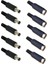 5 Çift (10 Adet) 2.1x5.5mm Erkek Dişi Dc Güç Fişi Soket Jak Konnektör Paketi (Yurt Dışından) 2