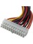 29.5cm Bilgisayar Psu Atx 24 Pin Erkek - Dişi Uzatma Kablosu (Yurt Dışından) 5