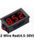 【ayak Koltuk】 【newvibe】0,56 Inç LED Dijital Voltmetre Dc 4.5V-30V/0-100V/5-120V Dijital Voltmetre Gerilim Panel Metre Kırmızı/mavi/yeşil 6V 12V Elektromobil Motosiklet Araba Için (Yurt Dışından) 1