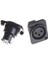 Adet Xlr Dişi Jack 3 Pin 3 Kutuplu Panel Montajlı Şasi Soket Konnektör (Yurt Dışından) 3