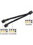 2 Adet Gpu Pcıe 8 Pin Dişi Çift 2x 8 Pin (6+2) Erkek Pcı Express Adaptör Örgülü Y-Splitter Uzatma Kablosu, 20 cm (Yurt Dışından) 3