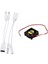 Ethernet Üzerinden Pasif Güç Poe Adaptörü Enjektör + 3010S 12V 0.06A Fırçasız Dc Soğutma Fanı ile Ayırıcı Kiti (Yurt Dışından) 1