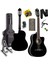 MGX-100BK-ST Üst Seviye Klasik Gitar 4/4 Sap Ayarlı (Çanta Stand Tuner Capo Askı Metod Pena) 1