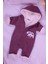 Babyhola Velsoft Tulum Kız Erkek Bebek Çocuk Kapüşonlu Kapitone Kışlık Dış Tulum 12519 5