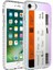 iPhone Se 2020 - Uyumlu Airbag Kenarlı Renkli Desenli Silikon Gkm Elegans Kapak-No1 3