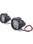 2 Adet 6 LED 10W 1000LM Evrensel Scooter Atv Sis Spot Işığı 6000K Beyaz (Yurt Dışından) 2