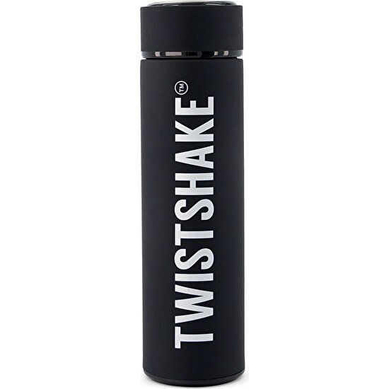 Twistshake Çelik Termos Siyah 420 ml