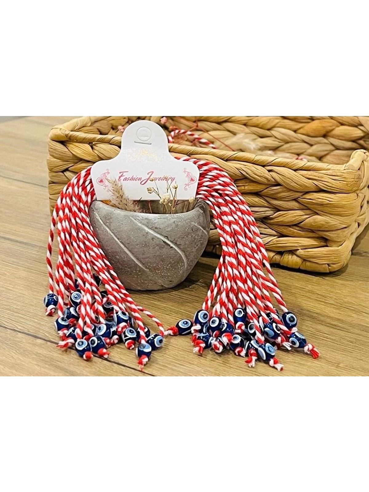 By Dilek Çetin Accessory By Dilek Çetin Acessorry Martenicka Dilek Şans Bilekliği (25ADET)