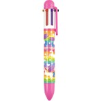 Ooly  Pembe Ooly 6 Renkli Tükenmez Kalem Unique Unicorns - Pembe