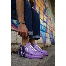 Chekich CH254 Cbt Pittura Erkek Ayakkabı 490 Mor/ Koyu Mor V