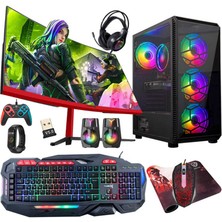 Turbox TX5134 Intel Core I5 8400 16GB Ram 512GB SSD 4gb RX550 Gddr5 23.6 Curved Freedos Bilgisayar