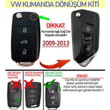 Vagparts Golf 6 Uyumlu Anahtar Kumanda Dönüşüm Çevirme