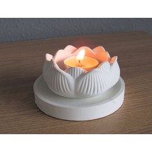 Orange Atelier Lotus Dekoratif Takı Tabağı Tealight  9 cm