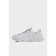 Tommy Hilfiger Deri Sneaker Ayakkabı Kadın Ayakkabı FW0FW07708 Ybs