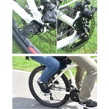 Pabiflo Bisiklet Arka Koltuk Pedalı Dağ Bisikleti Insanlı Ayak Bisikleti Aksesuarları-B (Yurt Dışından)