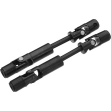 Pabiflo 2pcs Yükseltme Metal Tahrik Mili 1/16 Rc Araba Için, Siyah (Yurt Dışından)