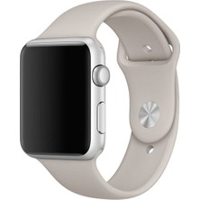 Dijimedia Apple Watch Seri 1/2/3/4/5/6/7/8/se/ultra 38MM 40MM 41MM Kordon Kayış Bileklik Klasik Silikon Stone