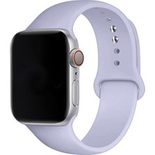 Casetify Apple Watch Seri 1/2/3/4/5/6/7/8/se/ultra 42MM 44MM 45MM 49MM Kordon Kayış Bileklik Klasik Silikon Açık Lila