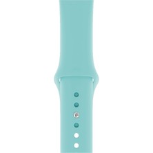 Dijimedia Apple Watch Seri 1/2/3/4/5/6/7/8/se/ultra 42MM 44MM 45MM 49MM Kordon Kayış Bileklik Klasik Silikon Bebek Mavisi