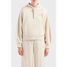 Armani Exchange Pamuklu Regular Fit Kapüşonlu Sweat Bayan Sweat 3DYM12 Yjffz 1787