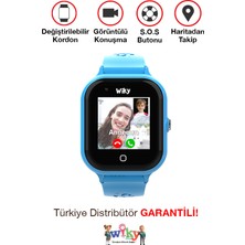 Wiky Watch 4s Mavi Görüntülü Görüşmeli Akılı Çocuk Saati