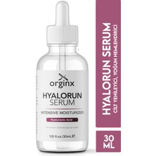 Orginx Hyalorun Serum Yoğun Nemlendirici Besleyici Onarıcı Dolgunlaştırıcı Cilt Bakım Serumu 30ML