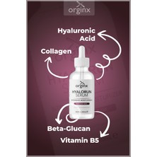 Orginx Hyalorun Serum Yoğun Nemlendirici Besleyici Onarıcı Dolgunlaştırıcı Cilt Bakım Serumu 30ML