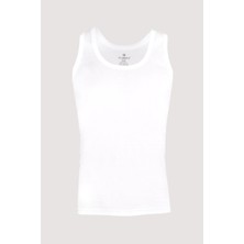 Ceylanoğlu 6'lı Erkek Askılı Penye ATLET-001 Beyaz