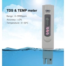 Trucks Habby Yıeryı Taşınabilir Kalem Taşınabilir Dijital Su Sayacı Filtresi Ölçüm Su Kalitesi Saflık Test Cihazı Tds Metre (Yurt Dışından)