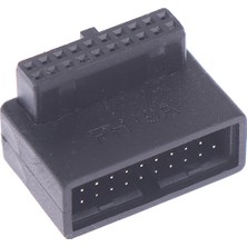 Trucks Habby USB 3.0 20PIN Erkek - Dişi Uzatma Adaptörü Anakart Karşılaşması Için 90 Derece Açılı (Yurt Dışından)