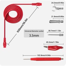 Puthing 16'sı 1 Arada Multimetre Probları Standart Kitli Çok Fonksiyonlu Kombinasyon Hattı Seti - Çok Renkli (Yurt Dışından)