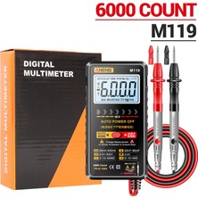 Puthing Dijital Multimetre 6000 Sayım Evrensel Metre Elektrik Test Cihazı Multitester Ac/dc Voltmetre Ampermetre (Yurt Dışından)