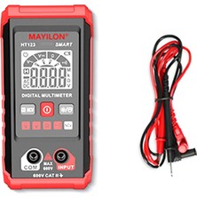 Bettyabecky Mayılon HT123 Dijital Multimetre Otomatik Rang Voltmetre 2000 Temassız Gerilim Fonksiyonlu Sayım (Yurt Dışından)