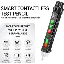 Bettyabecky Ac Gerilim Test Cihazı 12V-1000V Temassız Test Cihazı 7ncv Indüksiyon Su Geçirmez Test Cihazı (Yurt Dışından)