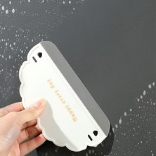 Silver Umbrella Ev Aletleri Ayna Temizleyici Çekçek Mutfak Banyo Tezgahı Kazıyıcı Bulut Şekli Silikon Cam Pencere Sileceği Mini Araç Ön Cam Temizleme Fırçası (Yurt Dışından)