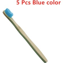 Silver Umbrella 5/10 Adet Çocuklar Bambu Diş Fırçaları Yumuşak Kıllar-Vegan Organik Çevre Dostu Çocuklar Için Diş Fırçası Hafif, Pürüzsüz Bambu Kolları (Yurt Dışından)