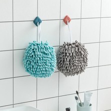 Silver Umbrella Süper Güçlü Banyo Mutfak Su Emici ve Çabuk Kuruyan Hentbol Şönil Yaratıcı Asılı El Havlusu (Yurt Dışından)