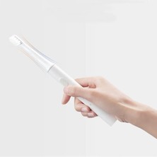 Silver Umbrella 12 Adet Elektrikli Diş Fırçası Kafası Xiaomi Mijia T100 Yetişkin Su Geçirmez Ultrasonik Otomatik Diş Fırçası Yedek Diş Fırçası (Yurt Dışından)