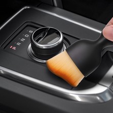 Silver Umbrella Adet Araba Dashboard Hava Çıkış Temizleme Fırçası Kapaklı Boşluk Toz Giderme Kavisli Detaylandırma Fırçası Oto Iç Aksesuarları (Yurt Dışından)