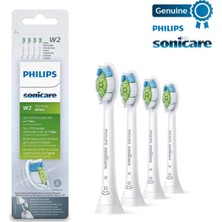 Silver Umbrella Philips Sonicare W2 Diamondclean Yedek Diş Fırçası Başlıkları, HX6064, Beyaz 4'lü Paket (Yurt Dışından)