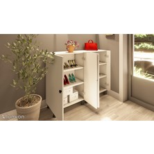Zerka Concept Atlas Çok Amaçlı Mutfak Banyo Ayakkabılık Dolabı 137 cm