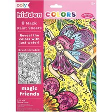 Ooly  Renksiz Ooly Hidden Colors Magic Paint Boyama Seti - Magic Friends