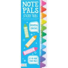 Ooly   Ooly Note Pals Yapışkanlı Etiket Seti - Rainbow Crayons