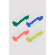 Erkek Çocuk Colorful 4lü Patik Çorap
