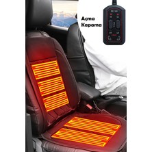 Teknoexpress Isıtıcılı,ısıtmalı,ısıtıcı Oto Koltuk MINDERI12 Volt Çakmaklıklı Açma Nefes Alabilen